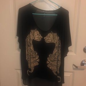 Black sheer shirt for sale